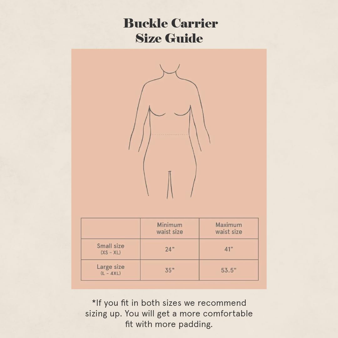 WildBird - Aerial Carrier - 7 to 45 lbs - for Moms, Dads & Caregivers - 100% Natural European Linen Fibers - Versatile & Adjustable - Small Size - Willow Fabric