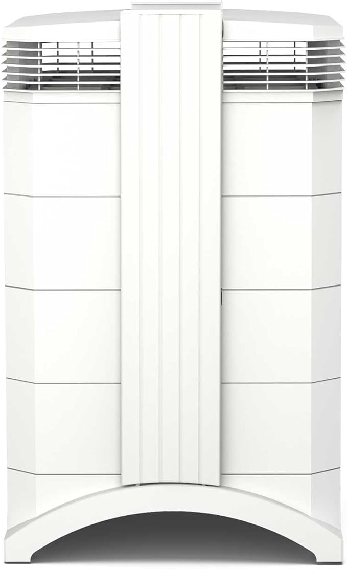 IQAir HealthPro Compact XE Air Purifier - Compact HyperHEPA Fration for Rooms up to 1240 sq ft - Allergens, Smoke, Dust, Mold, Pet Dander, Swiss Made, WiFi Enabled-BubblyBeeBaby