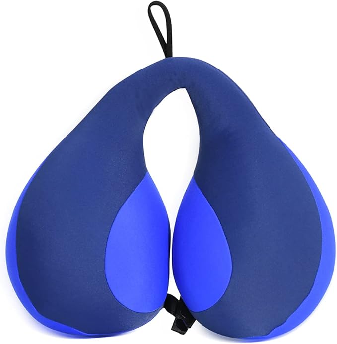 MOOB Kids Travel Pillow, Kids Head Neck & Chin Support U Shape Pillows, Travel Sleeping Essentials, Perfect for Car Airplane-BubblyBeeBaby