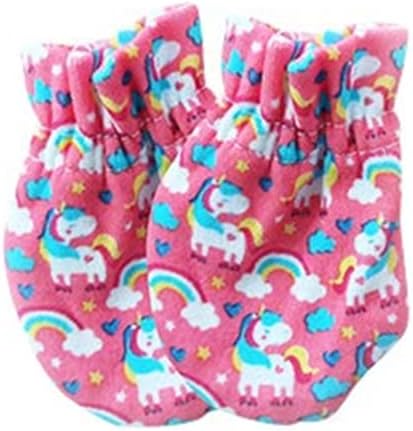 Unisex Baby Cotton Scratch Mittens For Newborn Baby Boys Girls Mittens Accessory 0-6 Months-BubblyBeeBaby