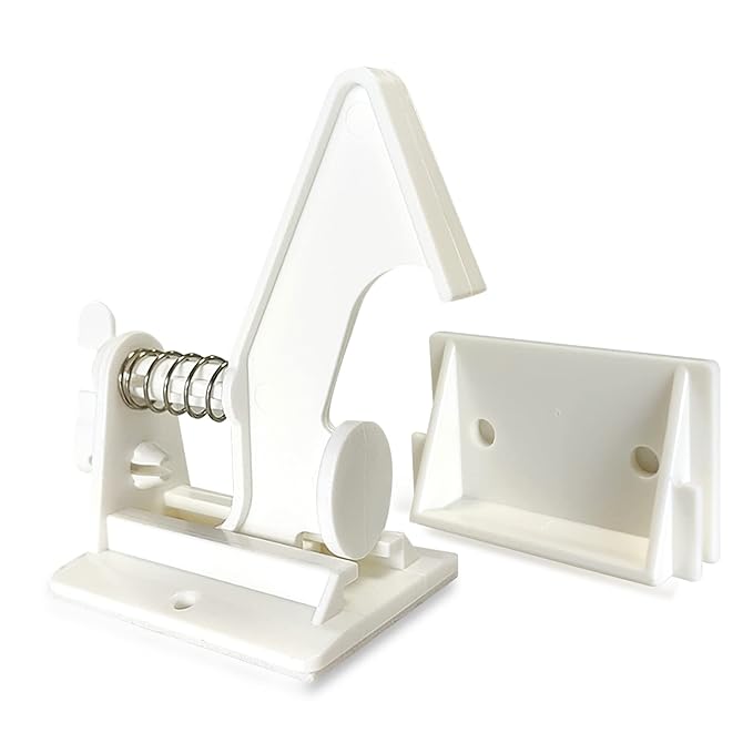 20 Pack Cabinet Locks Child Safety Latches - Vmaisi Baby Proofing Cabinets Drawers Lock - Upgraded Stronger Adhesive Easy Installation - No Drilling-BubblyBeeBaby