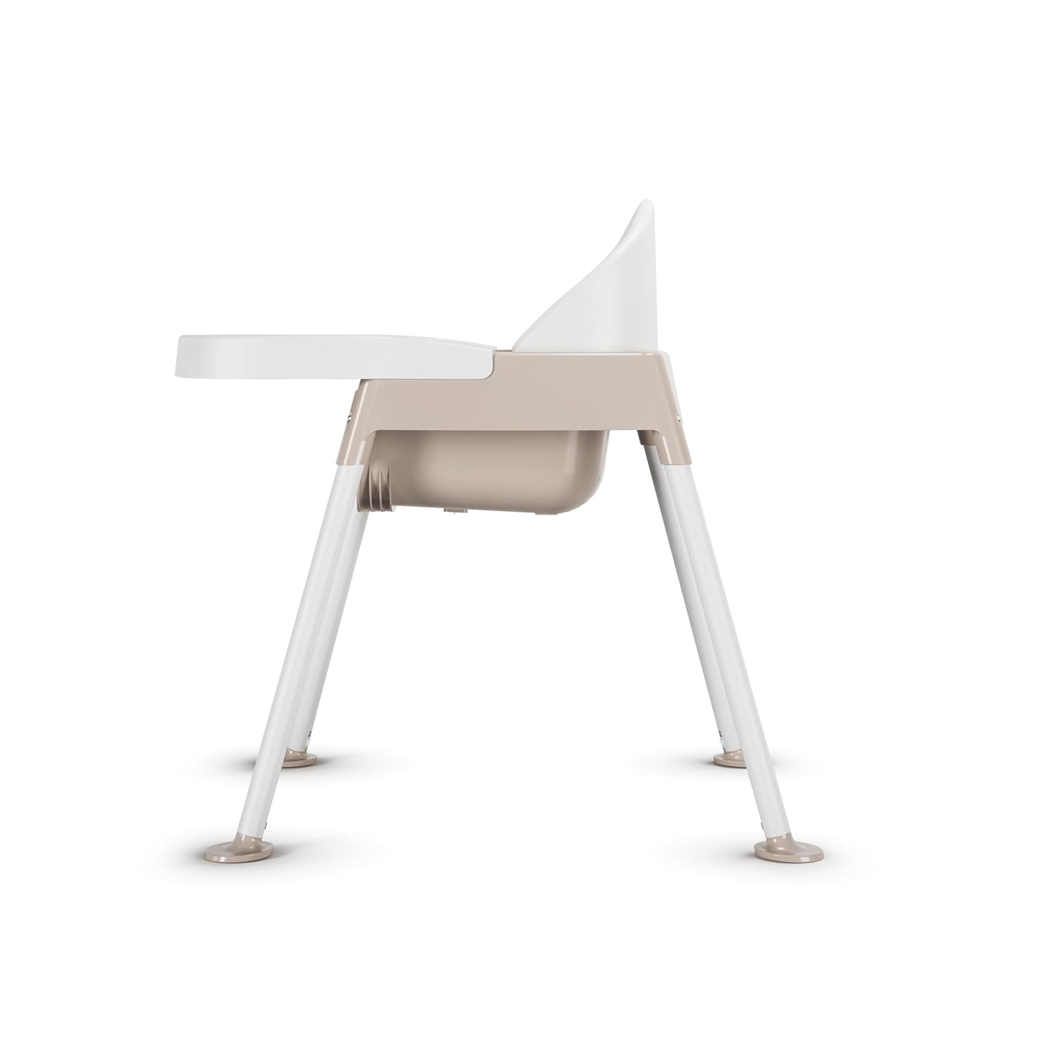 Foundations Secure Sitter Feeding Chairs 3-Pack, No-Tip Feet, 3-Point Adjustable Harness, Removable Tray, Stackable Feeding Chairs (13 inch)