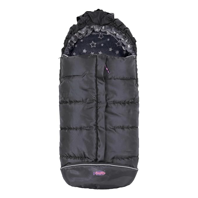 Front Height Adjustable Winter Waterproof Stroller Bunting Bag,Winter Stroller Blanket,Good for M6-48 Toddler-BubblyBeeBaby