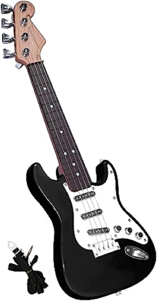 16inch Mini Guitar Toy for Kids and Beginners, Electric Guitar with Strap for Toddlers and Boys and Girls Instrument Toys-BubblyBeeBaby