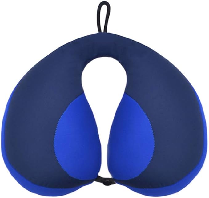 MOOB Car Seat Pillow for Toddlers,Helps Support Head and Neck,Helps Support Head and Neck Comfortably Designed for Head, Neck, and Chin Support - Gifts for Toddler/Child/Kids,Yellow +Blue-BubblyBeeBaby