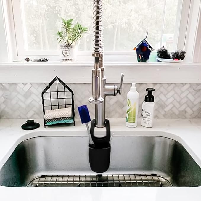 Ryan & Rose Cutie Holder Universal Stroller Cup Holder (Black (3 Pack))-BubblyBeeBaby