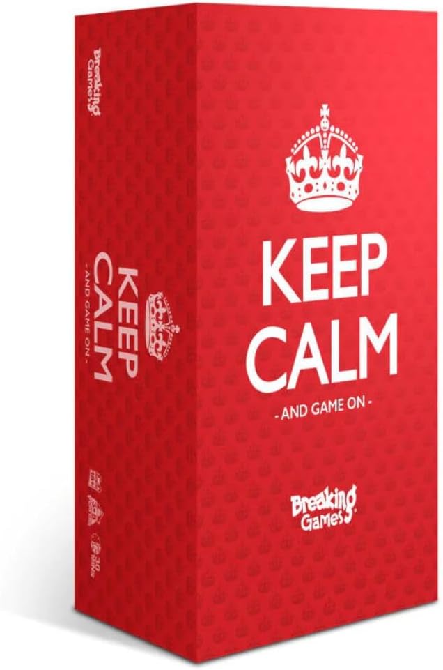 Keep Calm - Hilarious Party Game for Friends and Family - Ideal for Game Night - Ages 17+, 3-8 Players-BubblyBeeBaby