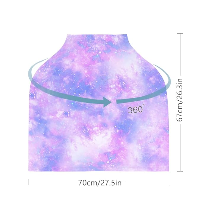 Yoofoss Nursing Cover Breastfeeding Scarf - Baby Car Seat Covers, Infant Stroller Cover, Carseat Canopy for Girls and Boys-BubblyBeeBaby