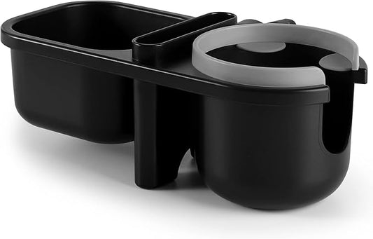 Accmor Stroller Cup Holder with Tray, Universal Cup Holder, Bike Bottle Holder, 360° Rotatable Large Caliber Drinks Holder for Stroller, Bike, Wheelchair, Walker-BubblyBeeBaby