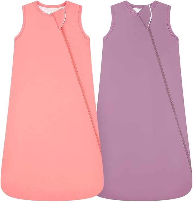 HAPIU Unisex Rayon Made from Bamboo Baby Sleep Sack TOG 1.0, 2-Way Zipper YKK, Wearable Blanket Baby-BubblyBeeBaby