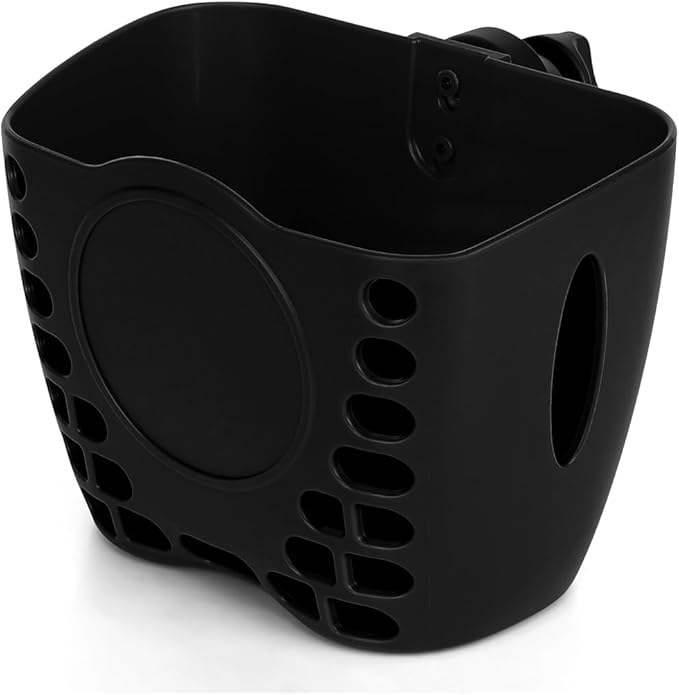 Accmor Stroller Cup Holder Basket, Universal Cup Holder, Bike Bottle Holder, 360° Rotatable Large Caliber Drinks Holder for Stroller, Bike, Wheelchair, Walker-BubblyBeeBaby