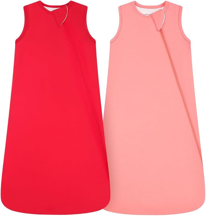 HAPIU Unisex Rayon Made from Bamboo Baby Sleep Sack TOG 1.0, 2-Way Zipper YKK, Wearable Blanket Baby-BubblyBeeBaby