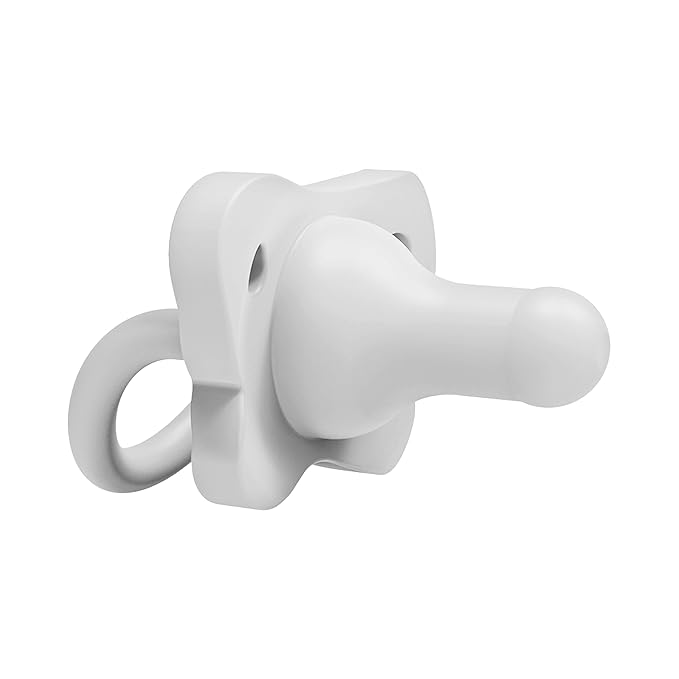 Dr. Brown's Anti-Colic Breast to Bottle Feeding Set with Slow Flow Nipples, Travel Caps, and Silicone Pacifier - Gray-BubblyBeeBaby