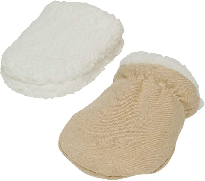 Baby Mittens Sherpa Lined Fleece 0-24 Months Winter-BubblyBeeBaby