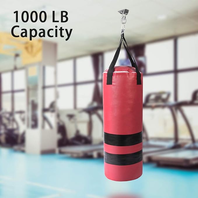 Heavy Duty Swing Hangers for Wooden Sets 2000 LB Capacity Hammock Hanger 360 Swivel Stainless Steel Swing Hardware Accessories 2 Packs for Porch Playground Yoga Heavy Bag-BubblyBeeBaby