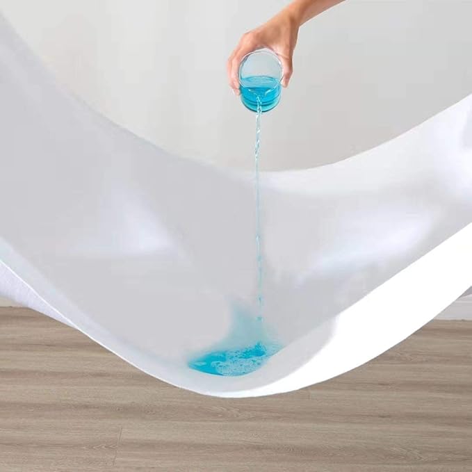 2 Pack Waterproof Crib Mattress Protector Pad, 34" x 54", Washable, Reusable Flannel Protector Pad for Baby, Toddler, Elders and Pets-BubblyBeeBaby