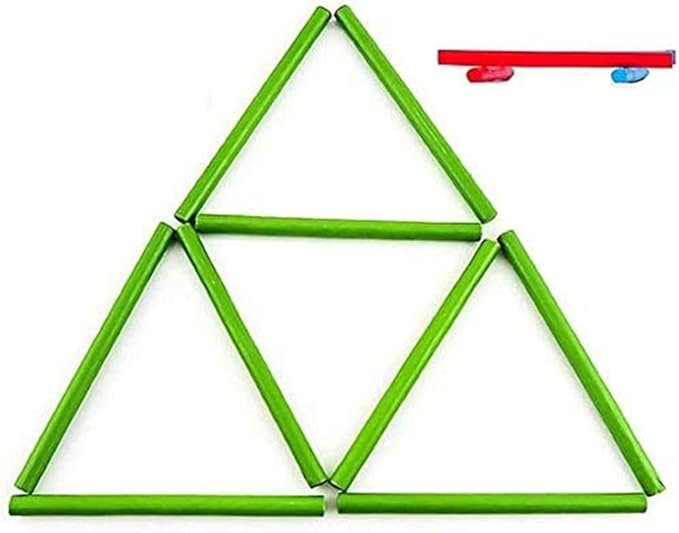 Umbresen Montessori Toys Math Educational Toy - Wooden Intelligence Sticks Number Cards and Counting Rods with Box-BubblyBeeBaby