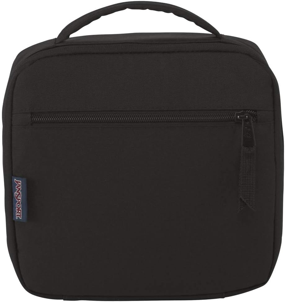 JanSport Lunch Break Insulated Cooler Bag - Leakproof Picnic Tote, Black