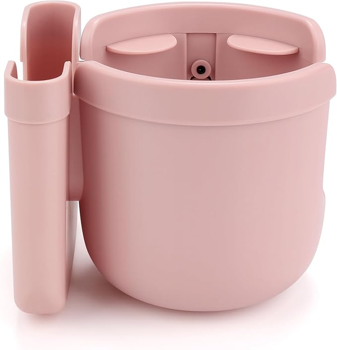 Accmor Stroller Cup Holder with Phone Holder, Bike Cup Holder, Universal Cup Holder for Uppababy Nuna Doona Strollers, 2-in-1 Cup Phone Holder for Stroller, Bike, Wheelchair, Walker, Scooter-BubblyBeeBaby