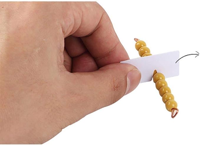 Kghios Montessori Golden Beads Materials Decimal System Bank Game Montessori Math Toys Mathematics Teaching Aids Materials Baby Preschool Education Toys-BubblyBeeBaby