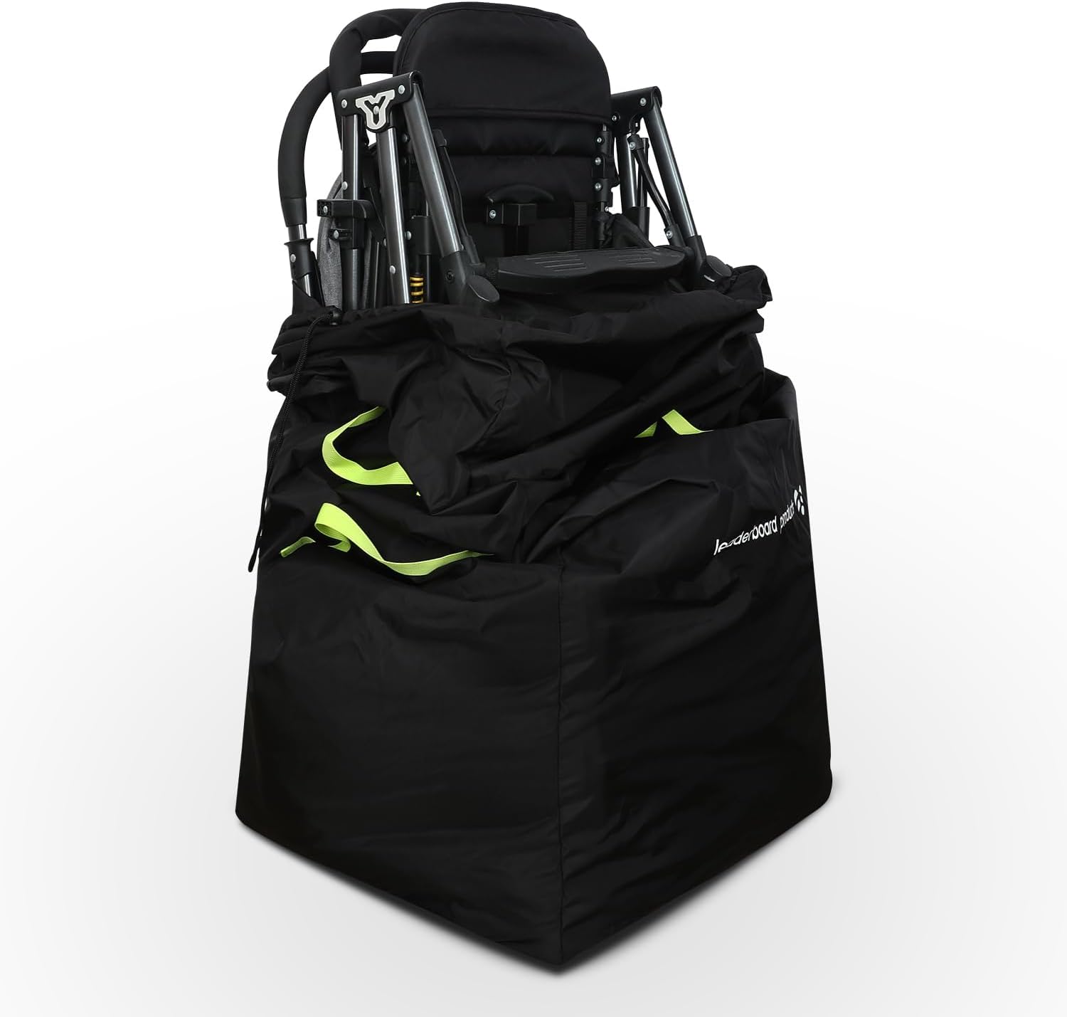 X-Large Stroller bag - Airport Gate checkin luggage - Children Travel Must Have - Single, Jogger and Double Baby Stroller Cover For Airplane Travel - Famiily Vacation- Fits Most Strollers - Durable