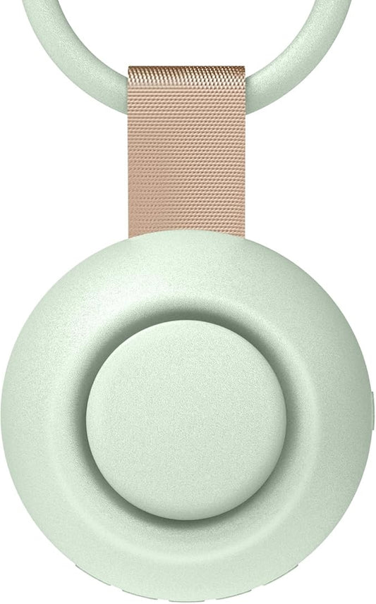 2025 Mom's Choice Awards, Portable Sound Machine for Baby Adult, AI Cry Detection, 18 Soothing Sound, Bluetooth Rechargeable White Noise Machine for Home Office Travel, Nursery Light, Green-BubblyBeeBaby