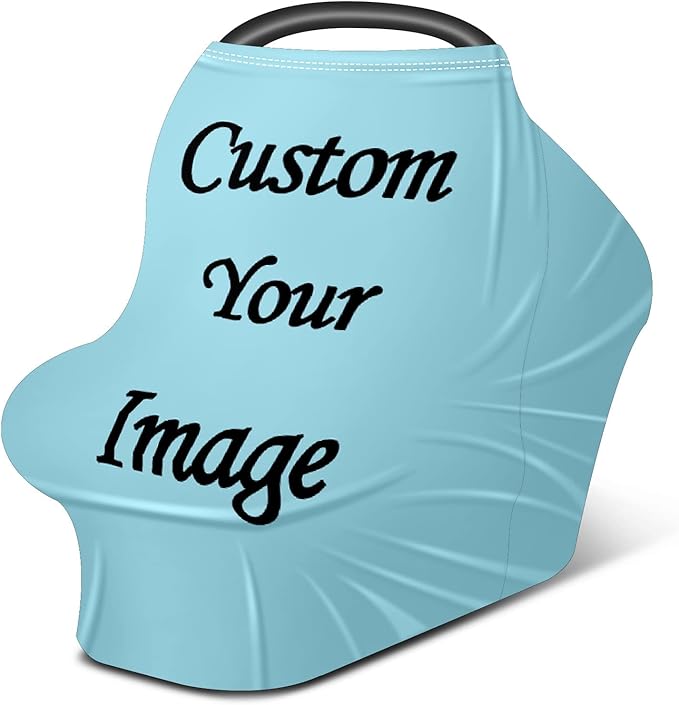 Baby Car Seat Stroller Cover Nursing Cover New Mom Breastfeeding Scarf Soft Stretchy Infant Carrier Cover Car Canopy Coverage-BubblyBeeBaby