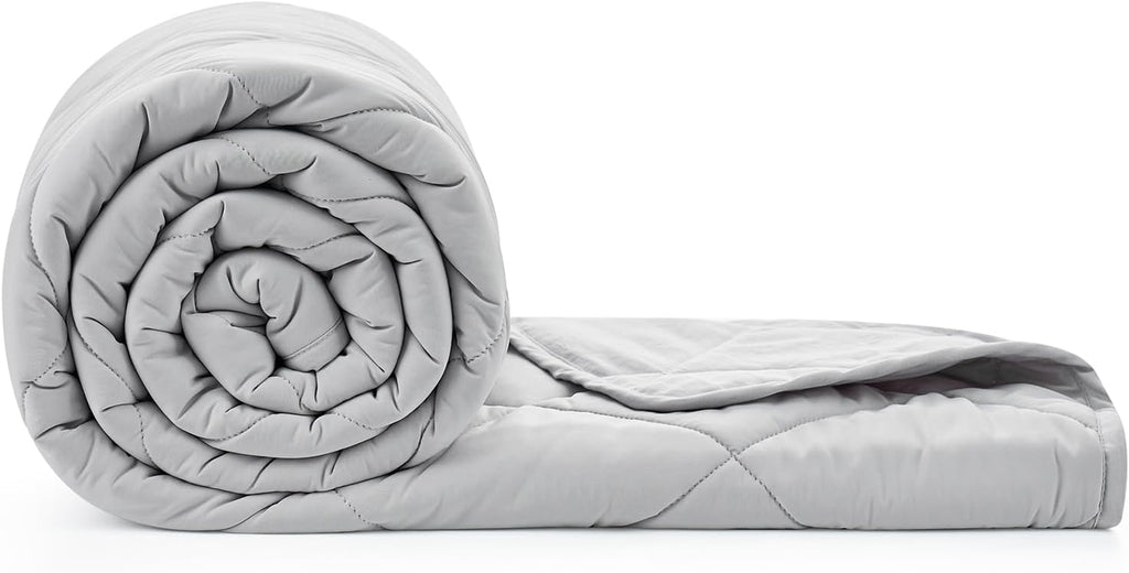 Cozy Bliss Cooling Blanket for Hot Sleepers, Q-Max 0.4 Cooling Comfort for Girls Boys, Cold Blankets for Night Sweats Sleeping, Ultra-Cool Lightweight Breathable Summer Blanket for Travel