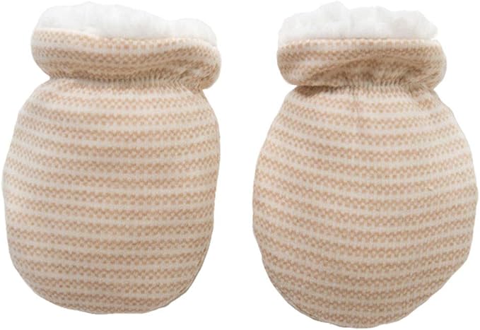 Baby Mittens Sherpa Lined Fleece 0-24 Months Winter-BubblyBeeBaby