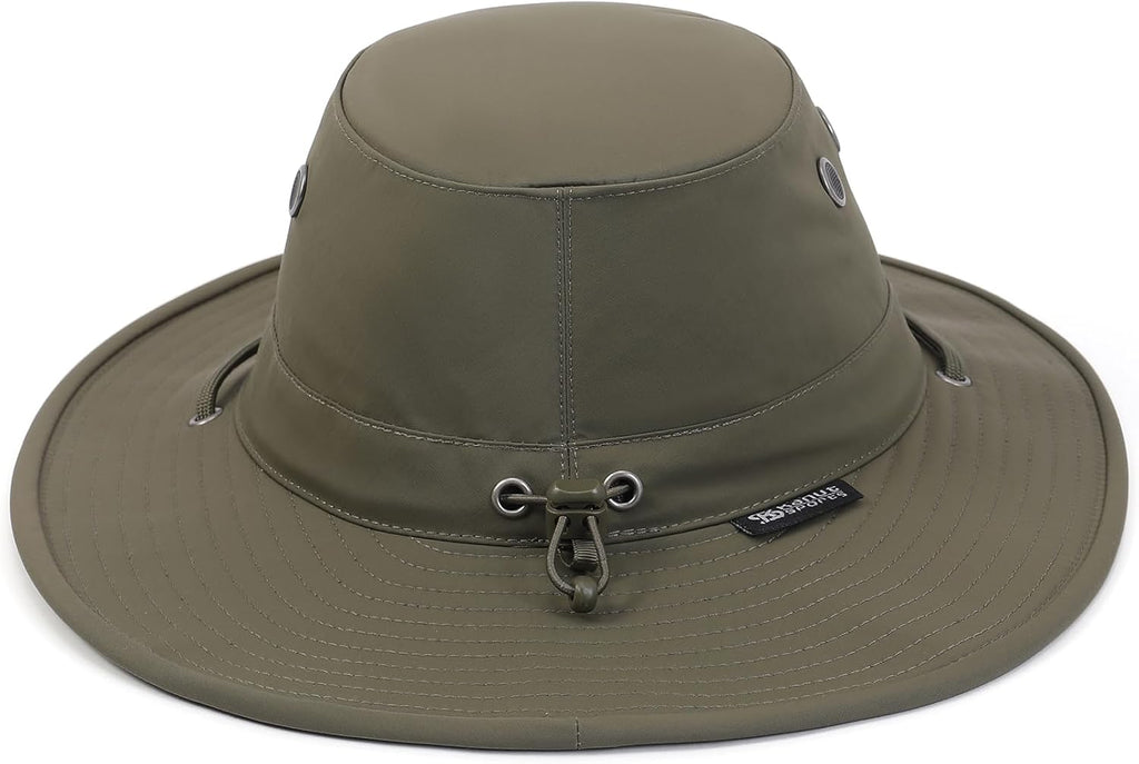 Sanford Safari Hat for Men and Women, Wide Brim Sun Hat, Water-Resistant, Floatable, Packable, UV Protection Fishing Hat