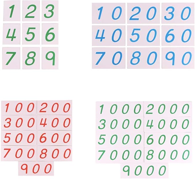 Kghios Montessori Golden Beads Materials Decimal System Bank Game Montessori Math Toys Mathematics Teaching Aids Materials Baby Preschool Education Toys-BubblyBeeBaby