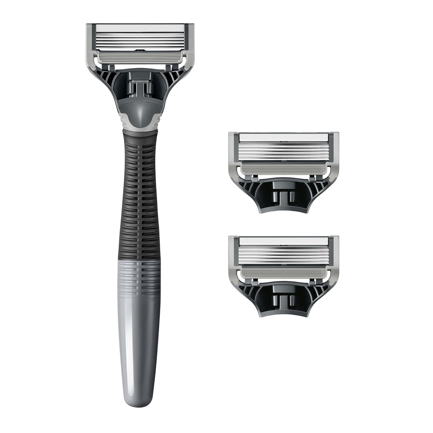 Harry's Shaving Kit for Men - Razor Handle and 3 Razor Blade Refill Cartridges - Charcoal