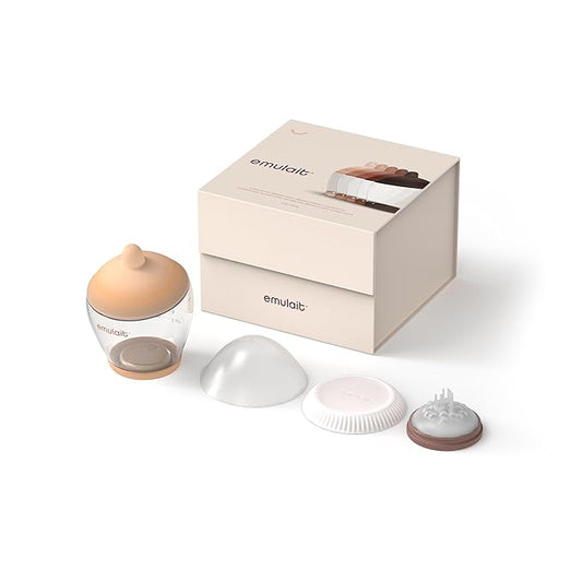 Classic Baby Bottle - Light - Shape 1- Responsive Flow Valve-BubblyBeeBaby