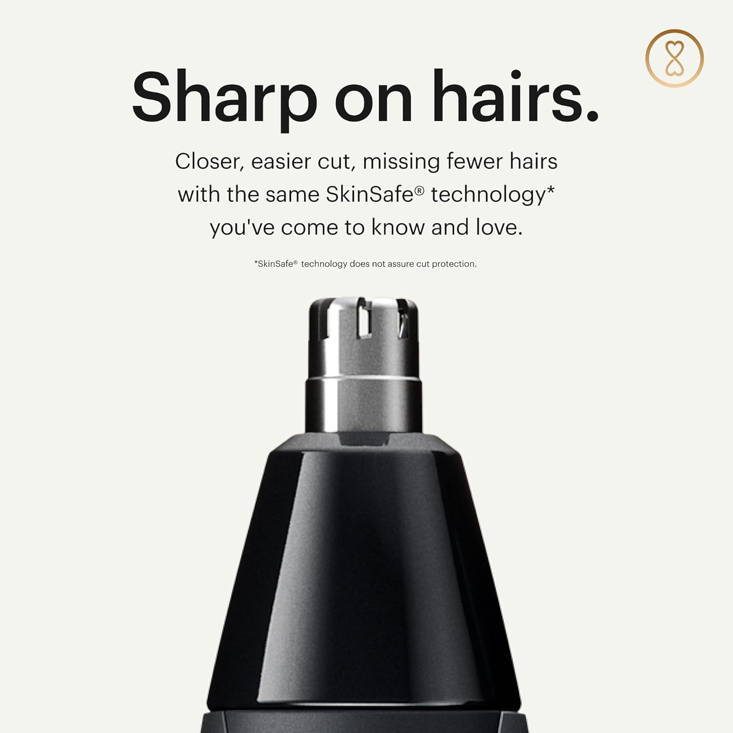 MANSCAPED® The Weed Whacker® 2.0 Electric Nose & Ear Hair Trimmer – 7,000 RPM Precision Tool with Rechargeable Battery, Wet/Dry, Easy to Clean, Improved Stainless Steel Replaceable Blade