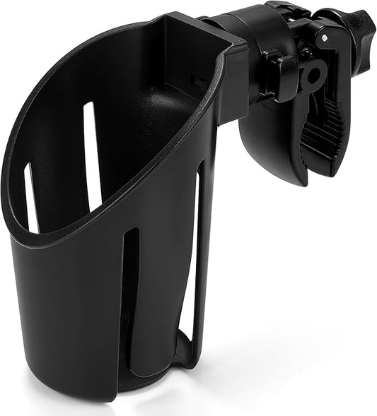 Accmor Universal Cup Holder, Stroller Cup Holder, 360° Rotatable Large Caliber Designed Bottle Holder for Stroller, Bike, Wheelchair, Walker, Scooter-BubblyBeeBaby