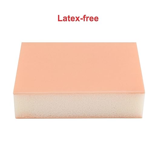Injection Pad for Nursing Students, Injection Teaching Model with Absorbent Sponge, Subcutaneous Injection Training Pad for Medical Student(Training Use Only)-BubblyBeeBaby