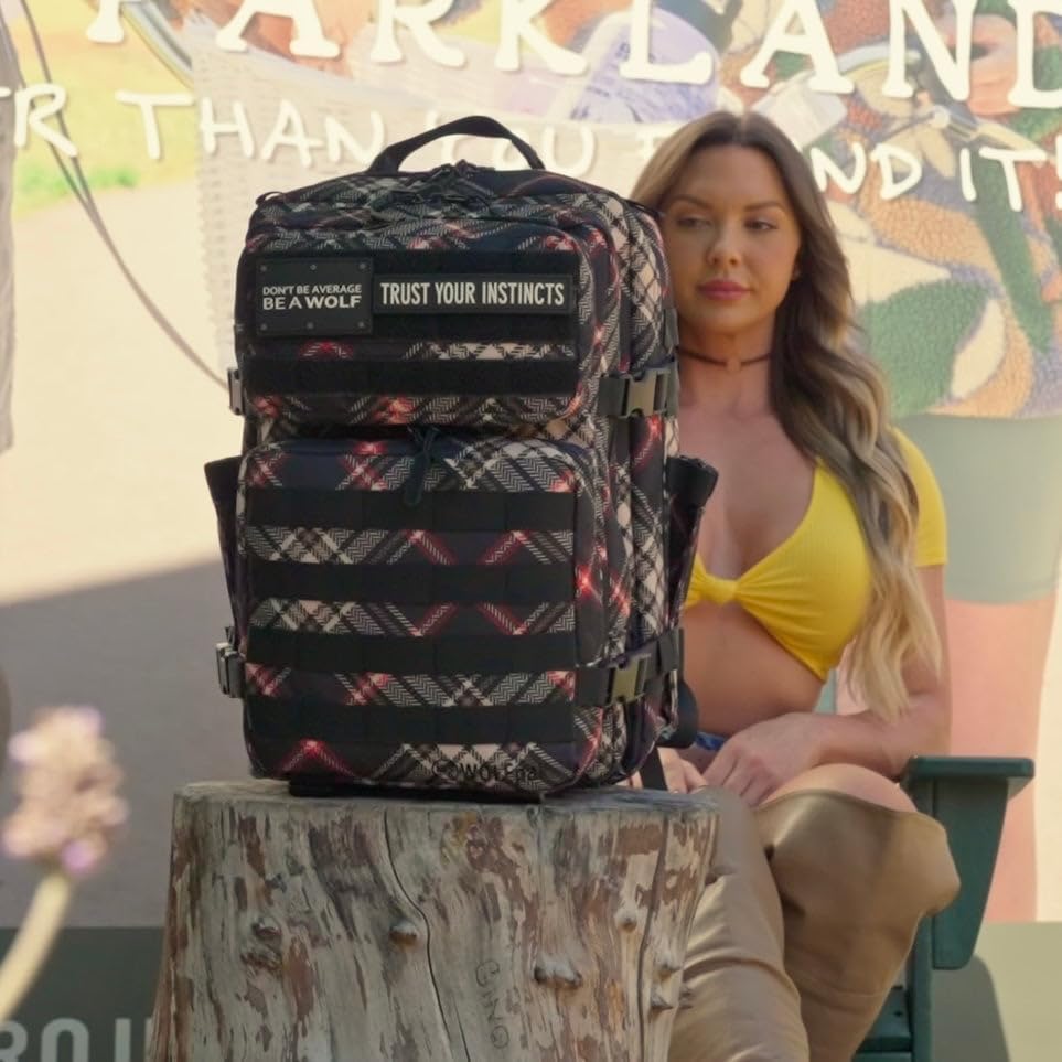 WOLFpak 35L Backpack (Fashion Cross Pattern)