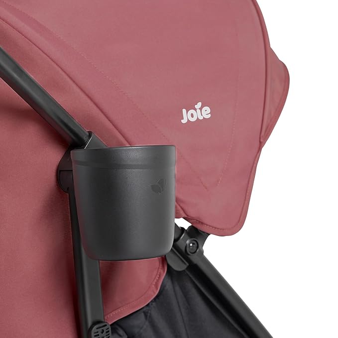 Joie Tansy Umbrella Stroller – Lightweight, Compact Folding with Multi-Position Recline – Travel-Friendly Stroller (Crimson)-BubblyBeeBaby