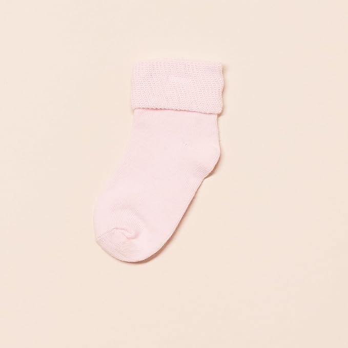 Amazon Essentials Baby Socks, Unisex, Turn Cuff, 6 Pairs-BubblyBeeBaby