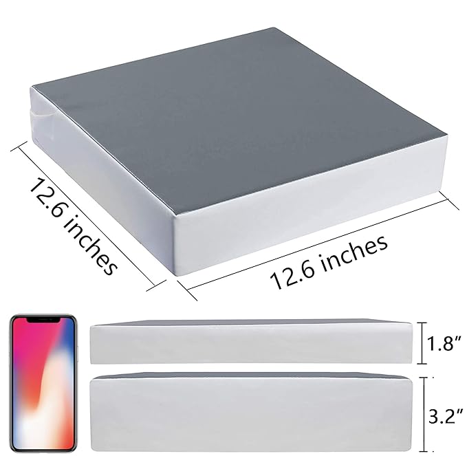 Kalawen Booster Seat for Kitchen Chair, Upgraded 2Pcs PU Washable Straps Safety Buckle Kids Toddler Booster Seat for Table-BubblyBeeBaby