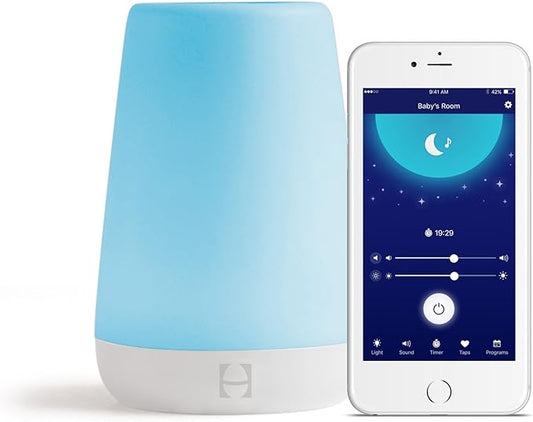 Hatch Rest Baby Sound Machine, Night Light 1st Gen (2017 Model - Bluetooth only)-BubblyBeeBaby