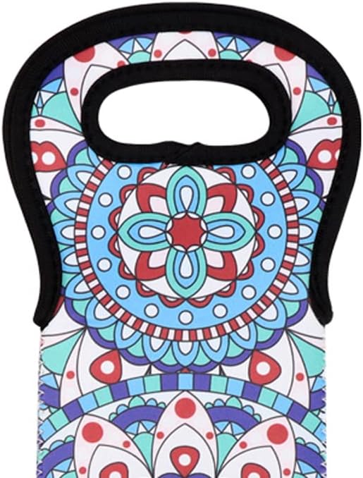 Neoprene Wine Tote Insulated Bag Single Bottle Wine Carrier Built Wine Bottle Holder for Travel