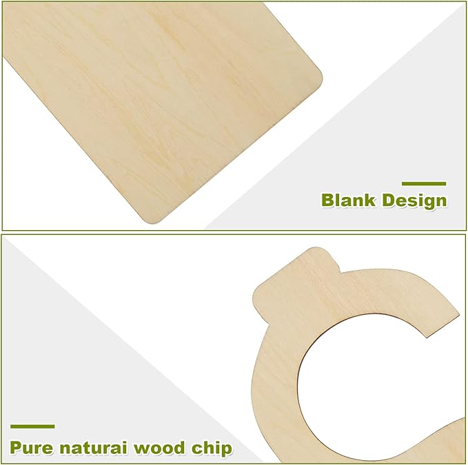 21 Pack Blank Clothing Rack Divider, Wooden Closet Size Divider, Closet Dividers Hanging Closet Dividers for Home Nursery Baby Clothes-BubblyBeeBaby