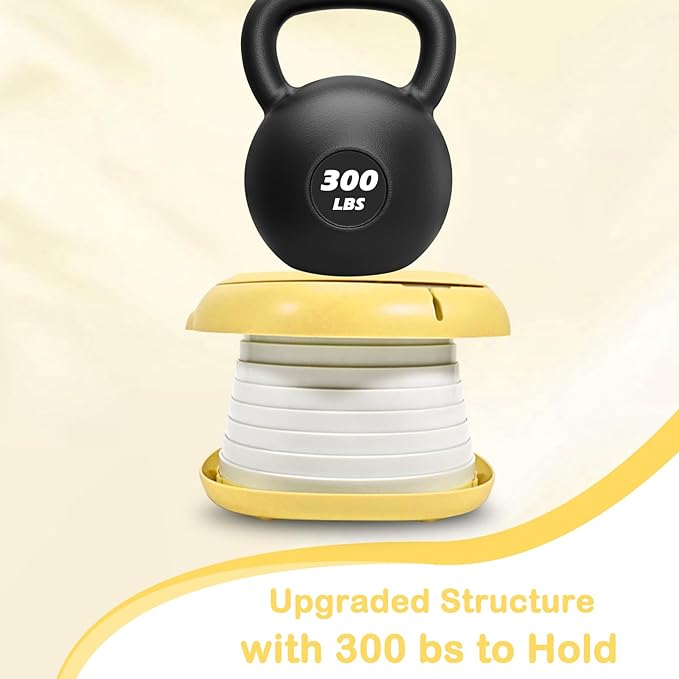 2025 Upgraded Portable Potty Training, Travel Potty for Toddler, portable toilet for kids Foldable, Apply to Seat Emergency Toilet for Camping, Outdoor,Car, Indoor (Yellow)-BubblyBeeBaby