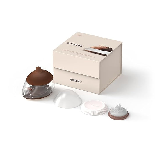 Anatomy Bottle Breast Shaped Baby Bottle - Deep - Shape 1-Responsive Flow Valve-BubblyBeeBaby