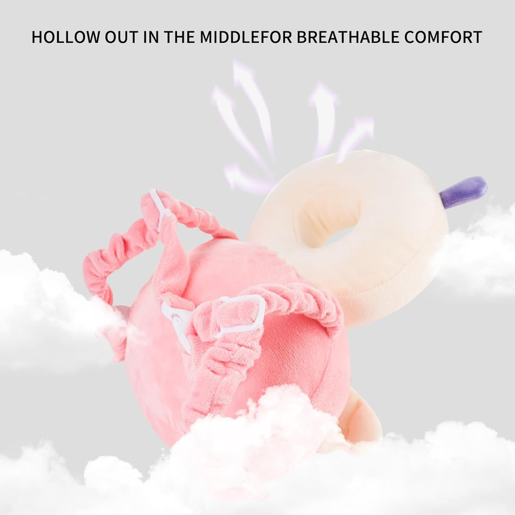 Baby Head Protector Backpack, Toddler Toddler Head Protector, Toddler Head Protector Padded Backpack Elasticated Carrier Wear(Fairy)