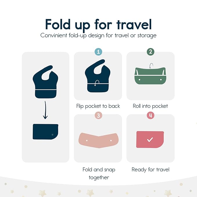 Tiny Twinkle Mess-Proof Baby Bib - Waterproof Bib for Baby Boy or Girl - Machine Washable - Adjustable Closure - PVC, BPA, & Phthalate Free - Great for Travel - Baby Food Bibs (3 Pack, Checkers Boy)-BubblyBeeBaby