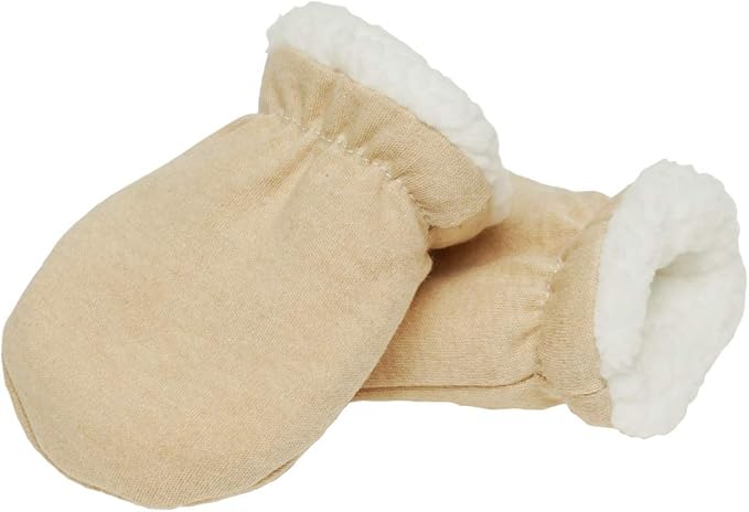 Baby Mittens Sherpa Lined Fleece 0-24 Months Winter-BubblyBeeBaby