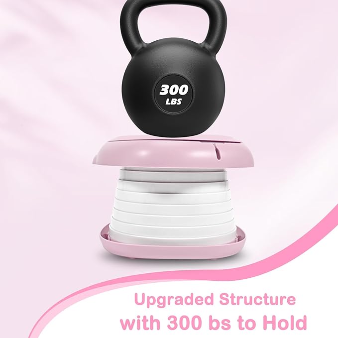 2025 Upgraded Portable Potty Training, Travel Potty for Toddler, portable toilet for kids Foldable, Apply to Seat Emergency Toilet for Camping, Outdoor,Car, Indoor(Pink)-BubblyBeeBaby