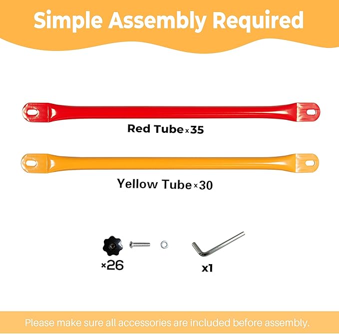 JAXPETY Climbing Dome, 7FT Outdoor Jungle Gym for Kids Ages 4-8, Toddler Monkey Bars for Backyard, Doorway Playground Climbing Structures for Toddler Climbing, Montessori Climbing Set for Dome Climber-BubblyBeeBaby